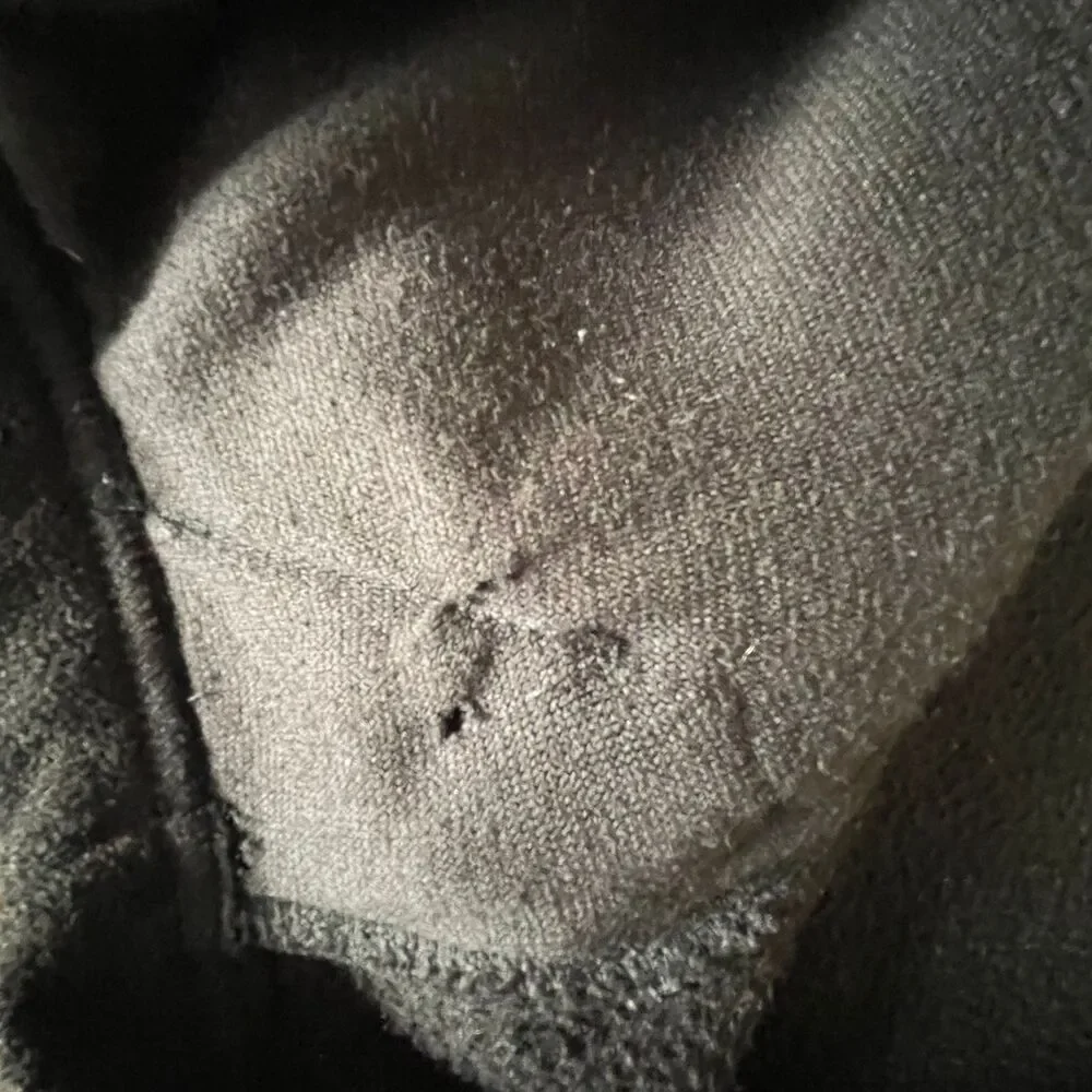 New Balance Men's Black Sherpa Fleece Funnel Neck Full-Zip Jacket coat Size L - Picture 9 of 12